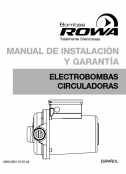 Manual de Instalación Circuladoras