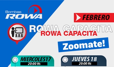 Capacitaciones ZOOMATE - Cronograma Febrero
